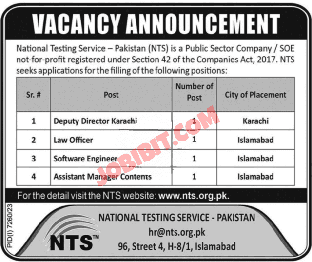Jobs For 2024 Software Engineer Jobs in National Testing Service