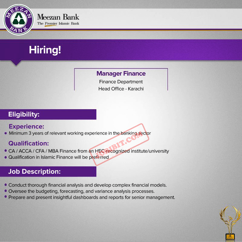 Jobs For 2024 Meezan Bank www.meezanbank.com